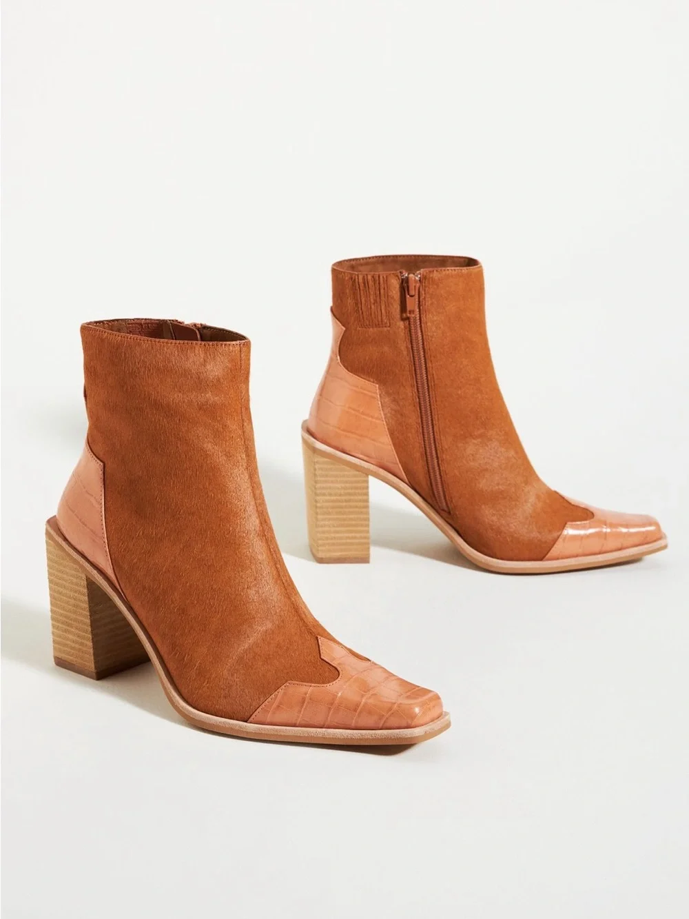 Anthropologie Jeffrey Campbell Heeled Western Boots - Picture 2 of 8